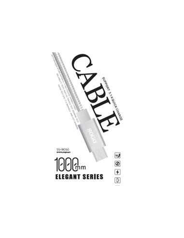 CABLE DE CARGA MICRO USB SERIE ELEGANT
