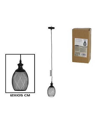 LAMPARA COLGANTE NET NEGRO 21270