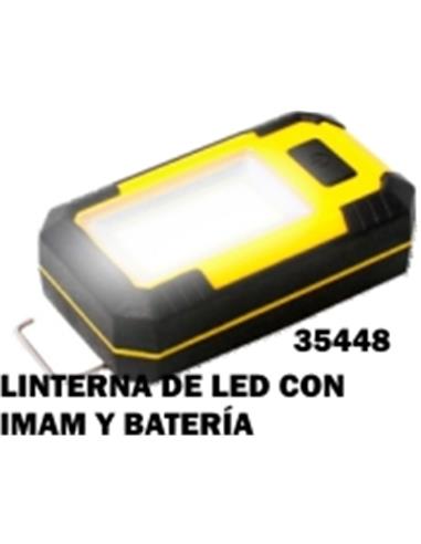 LINTERNA LEC C/GANCHO E IMAN POWERBANK