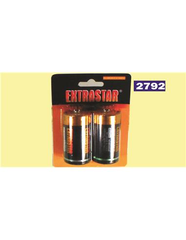 PILAS EXTRASTAR R14 2PZAS