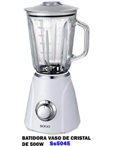 S BATIDORA VASO CRISTAL 500W