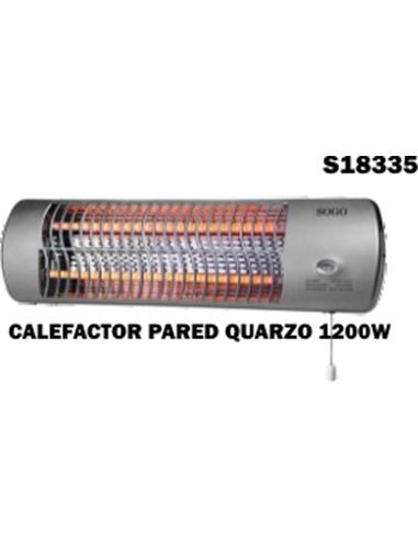 S CALEFACTOR PARED QUARZO 1200W