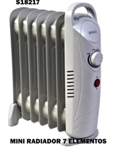 S MINI RADIADOR 7 ELEMENTOS 850W