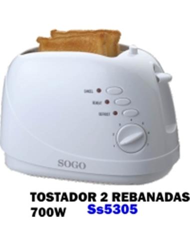 S TOSTADORA 2 REBANADAS 700W 20816