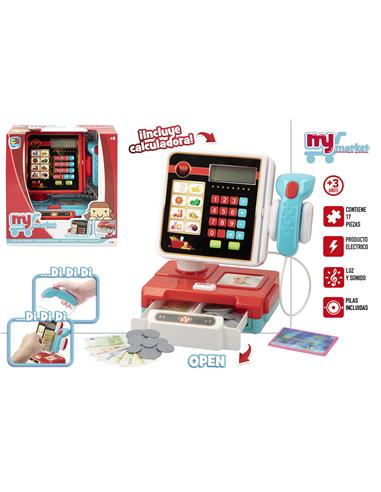 J CAJA REGISTRADORA LUZ+SONIDO 65886