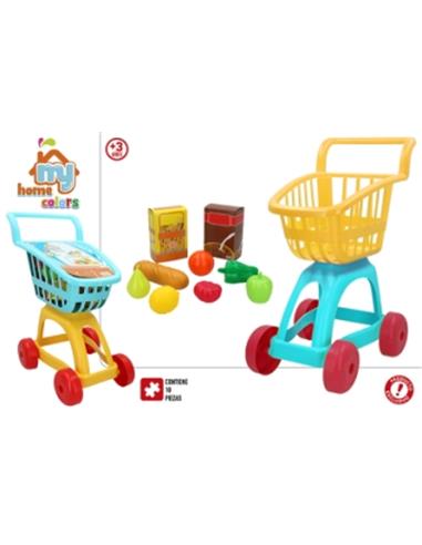 J CARRO SUPERMERCADO C/FRUTAS
