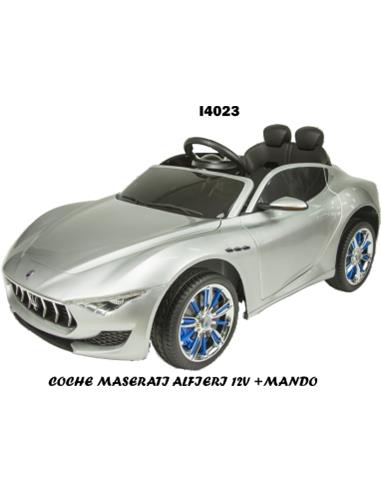 J ELECTRICO MASERATI ALFIERI 12V PLATA RC