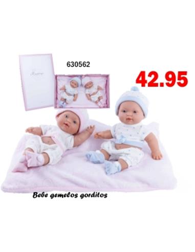 J MUÑECA GEMELOS GORDITOS