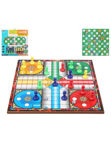 J PARCHIS/ESCALERA MADERA