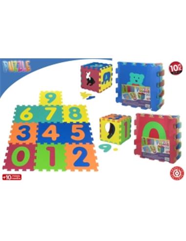 J PIEZAS ALFOMBRA PUZZLE EVA*10