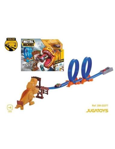 J PISTA METAL MACHINES DINOSAURIOS 22773
