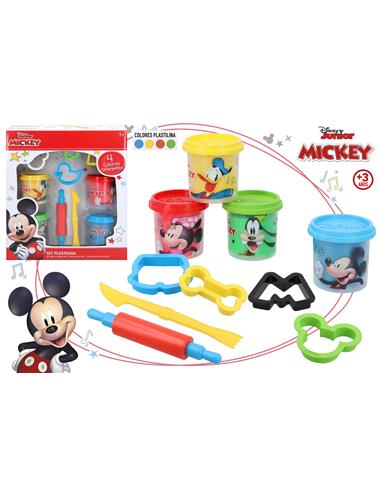 J PLASTILINA MICKEY 4BOTES 71727