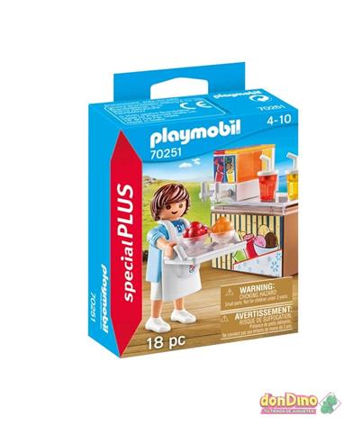 J PLAYMOBIL HELADERO