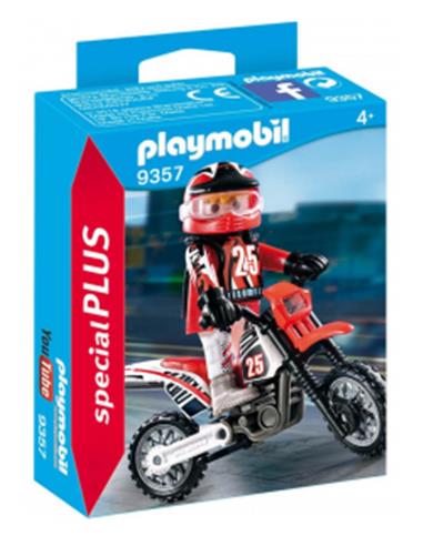 J PLAYMOBIL MOTOCROSS