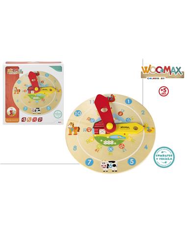 J RELOJ MADERA EDUCATIVO 64599