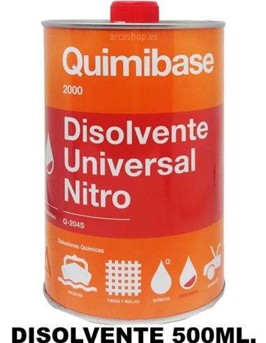 DISOLVENTE QUIMIBASE 500ML.