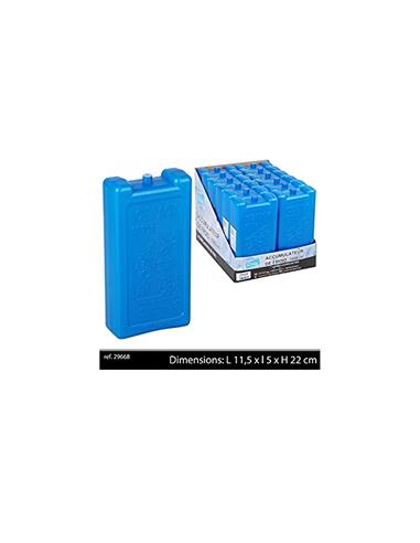 BLOQUE ACVUMULADOR FRIO 500ML 9.5*4*H