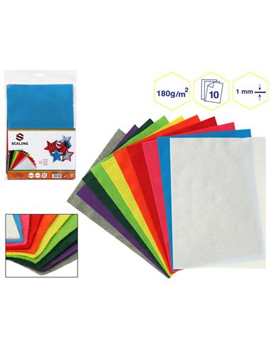 P FIELTRO*10HOJAS 18552