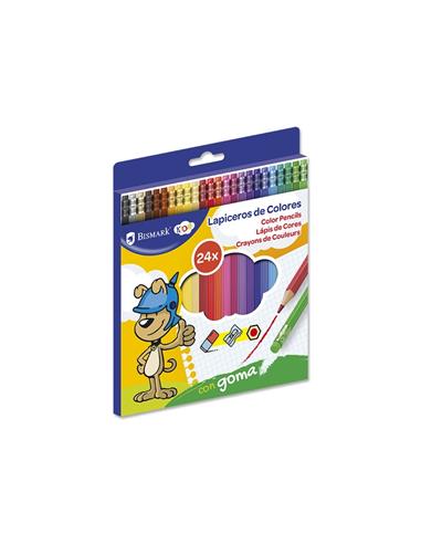 P LAPPICES X24 COLORES BISMARK