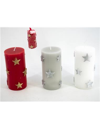 A VELA TACO ESTRELLA GLITTER 63813