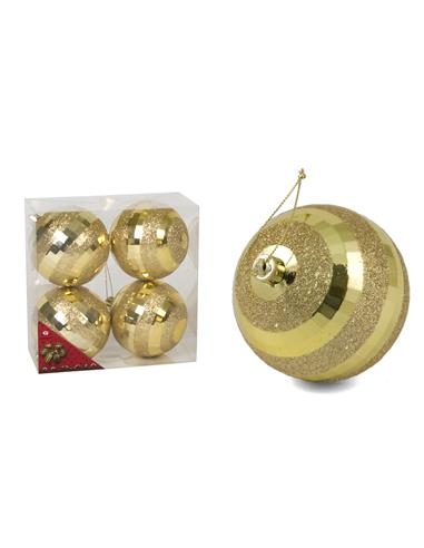 BOLA ORO 4UD 8CM