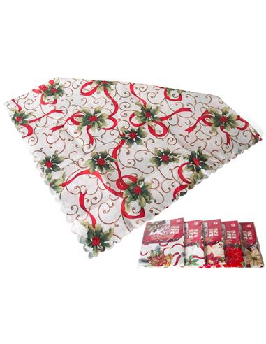 MANTEL NAVIDAD 170X178CM 14305