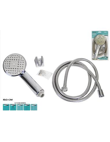 CONJUNTO DUCHA 5F C/MANGUERA 150CM