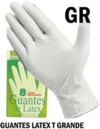 GUANTES LATEX NALI T.G