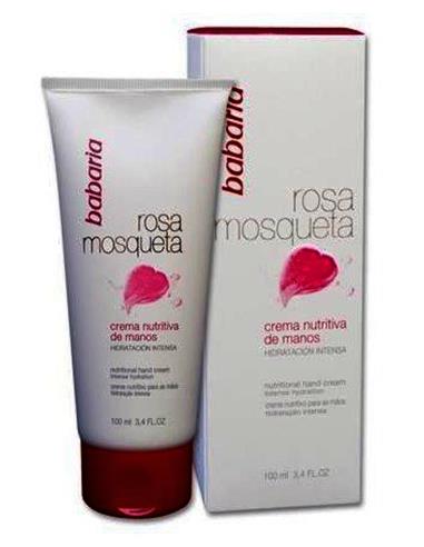 CREMA DE MANOS BABARIA ROSA MOSQUETA