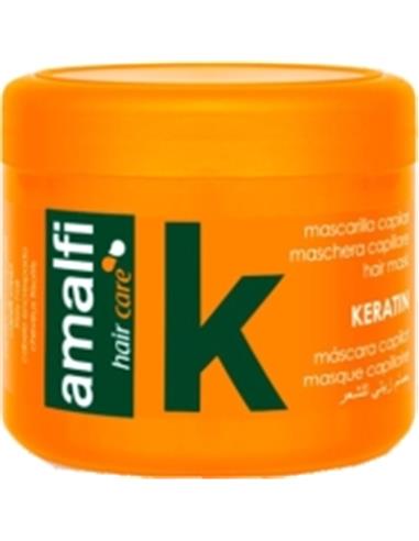MASCARILLA AMALFI CON KERATINA 500 ML.