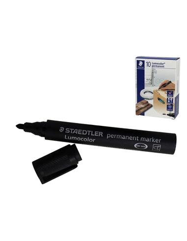 ROTULADOR PERMANENTE LUMOCOLOR NEGRO