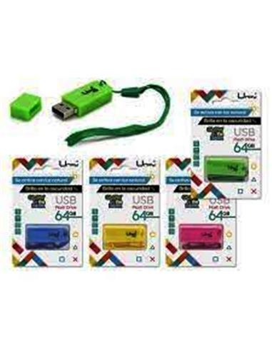 USB UMAY 64GB GLOW IN THE DARK