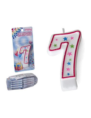 VELA DE CUMPLEAÑOS Nº 7 GERIMPORT