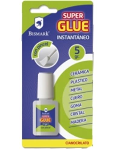 PEGAMENTO SUPERGLUE C/BROCHA BISMARK