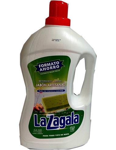 DETERGENTE LIQ. LA ZAGALA 3L. ARTESANAL