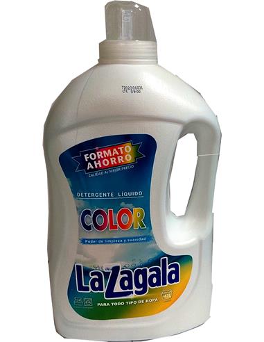 DETERGENTE LIQ. LA ZAGALA 3L. COLOR