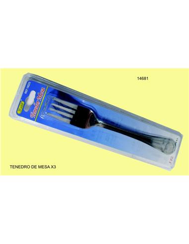 CUBIERTO TENEDOR MESA 3 PZ 82238