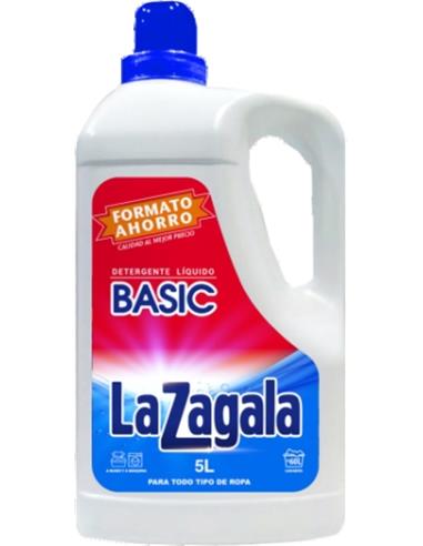 DETERGENTE LIQUIDO  LA ZAGALA 5L.